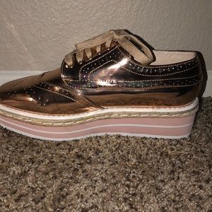 Cape Robbin metallic Oxford